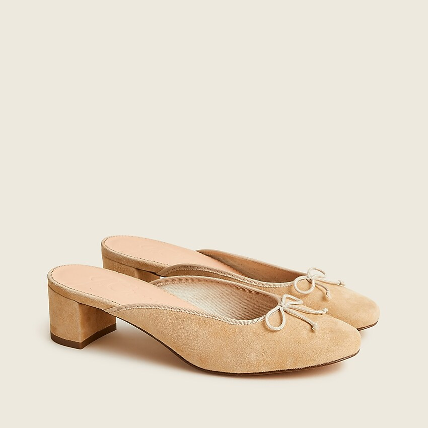 Kate block-heel ballet mules | J. Crew US