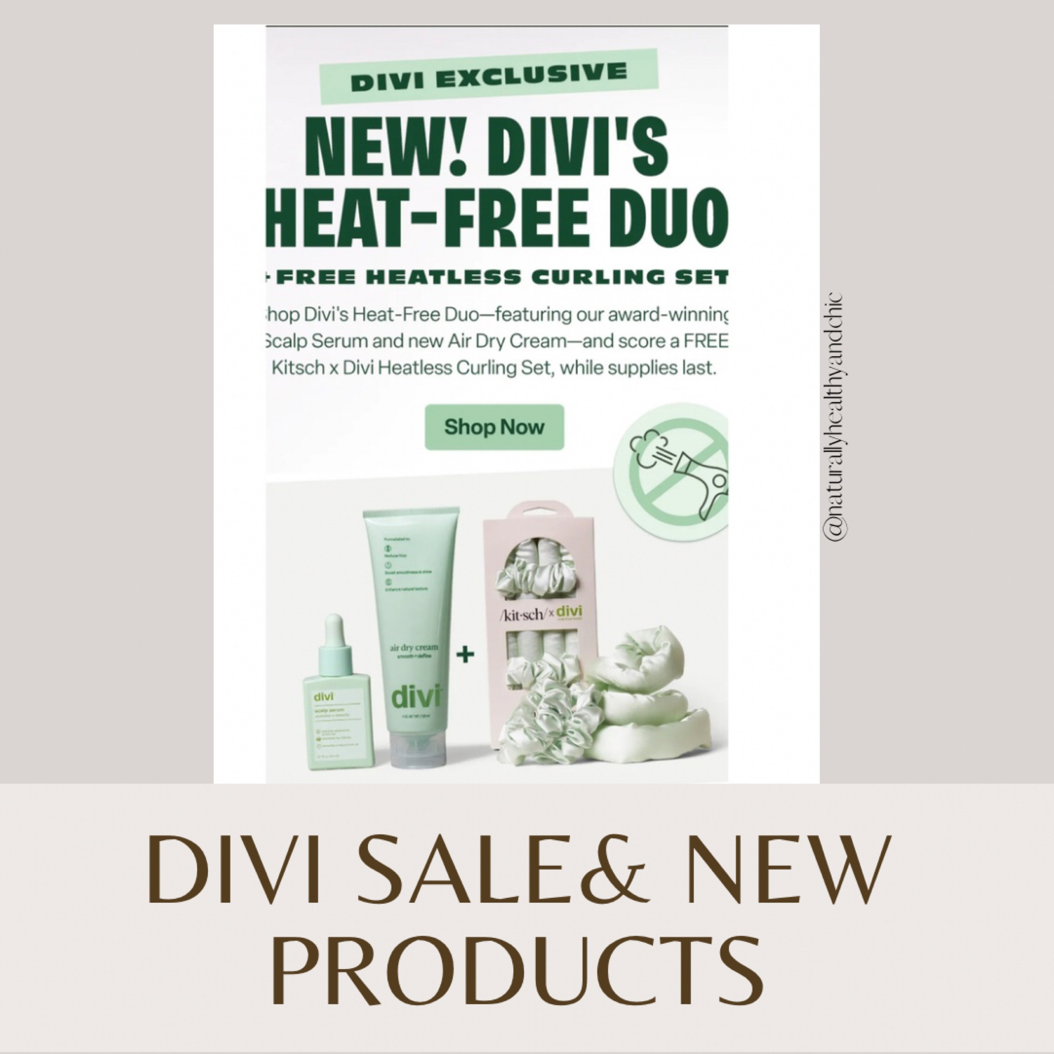 Divi new heat less products.  Curling set. Serum. Cream. Haircare. Hair. Frizz. Conditioner. Shampoo. Hair thinning.

#LTKBeauty #LTKSaleAlert #LTKBump