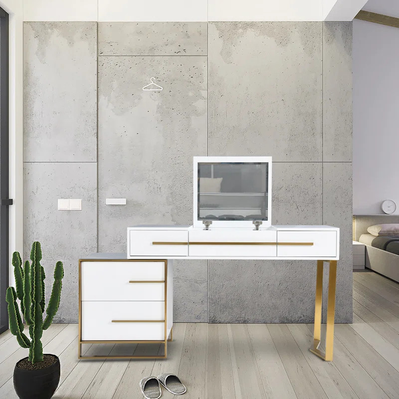 Seabolt 47.2'' Wide Vanity with Mirror | Wayfair North America