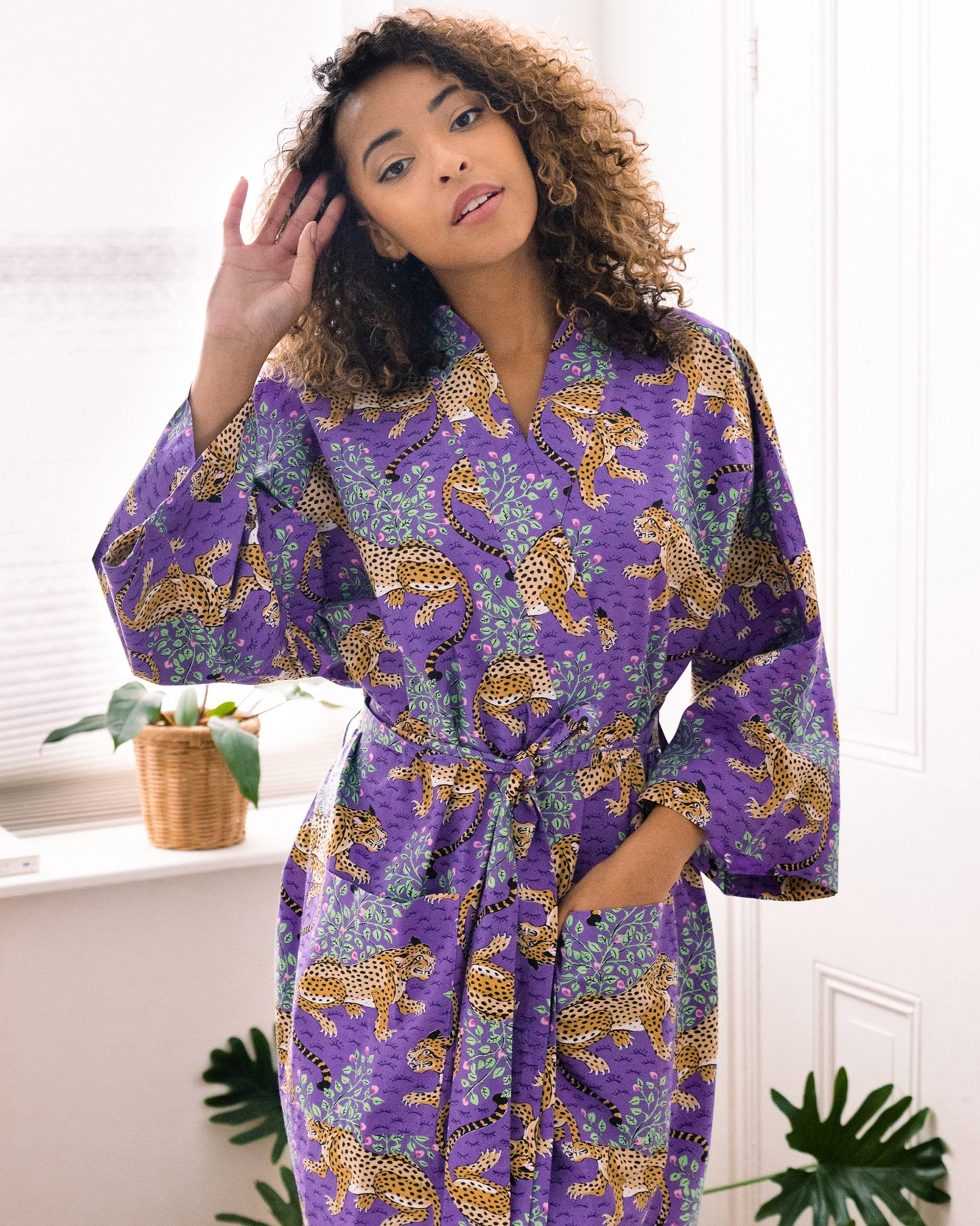 Bagheera - Robe - Violet | Printfresh