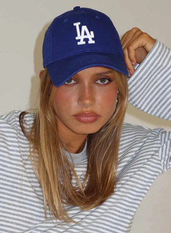 Los Angeles Dodgers 9twenty Hat Dark Blue | Princess Polly US