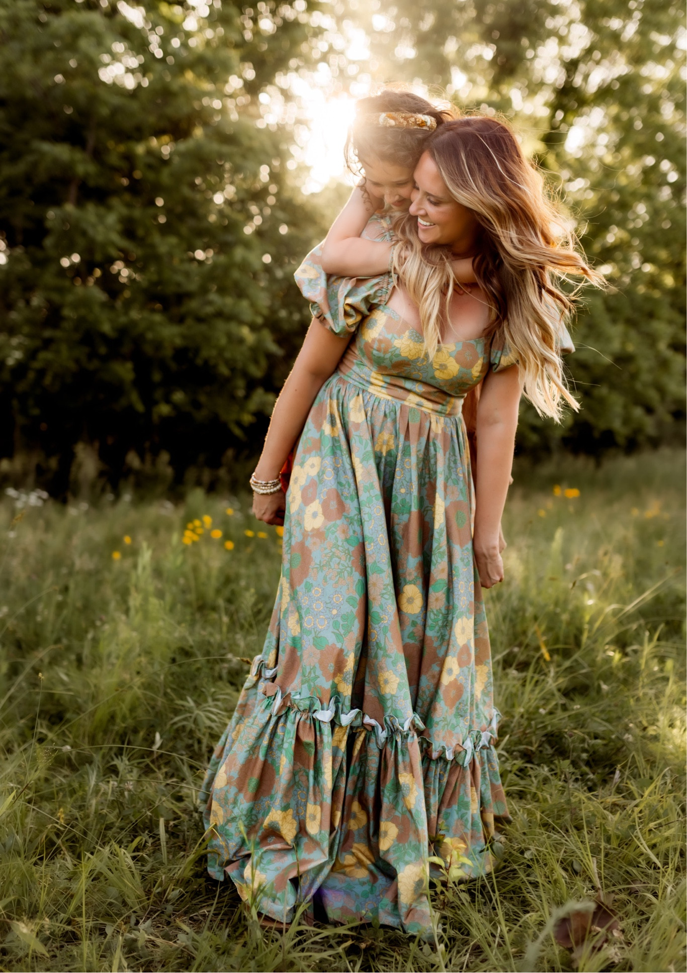 My favorite dress for spring! Runs small in the bust I sized up to medium and it was tight. Larger busts size up 1-2x. Included ideas for dressing your kids too! 

#LTKFamily #LTKStyleTip