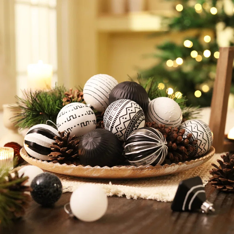 Kaimani 21ct Assorted Shatterproof Christmas Tree Ornaments Set | Wayfair North America