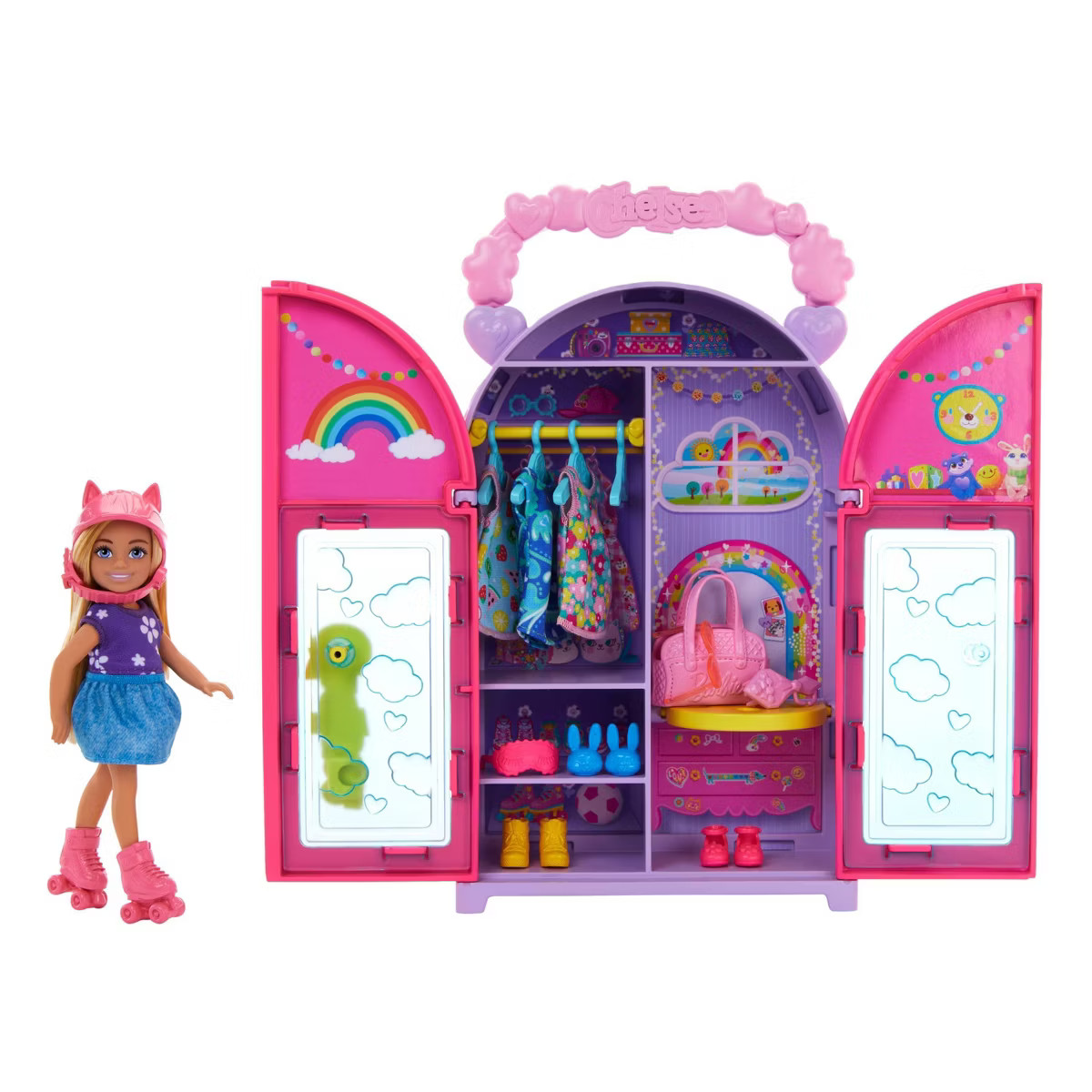 Barbie Chelsea Doll & Closet Toy Playset with Clothes & Accessories Set 17pc | Target