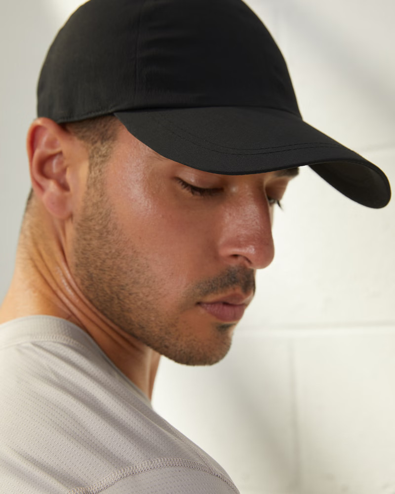 YPB Sweat-Wicking Baseball Cap | Abercrombie & Fitch (US)