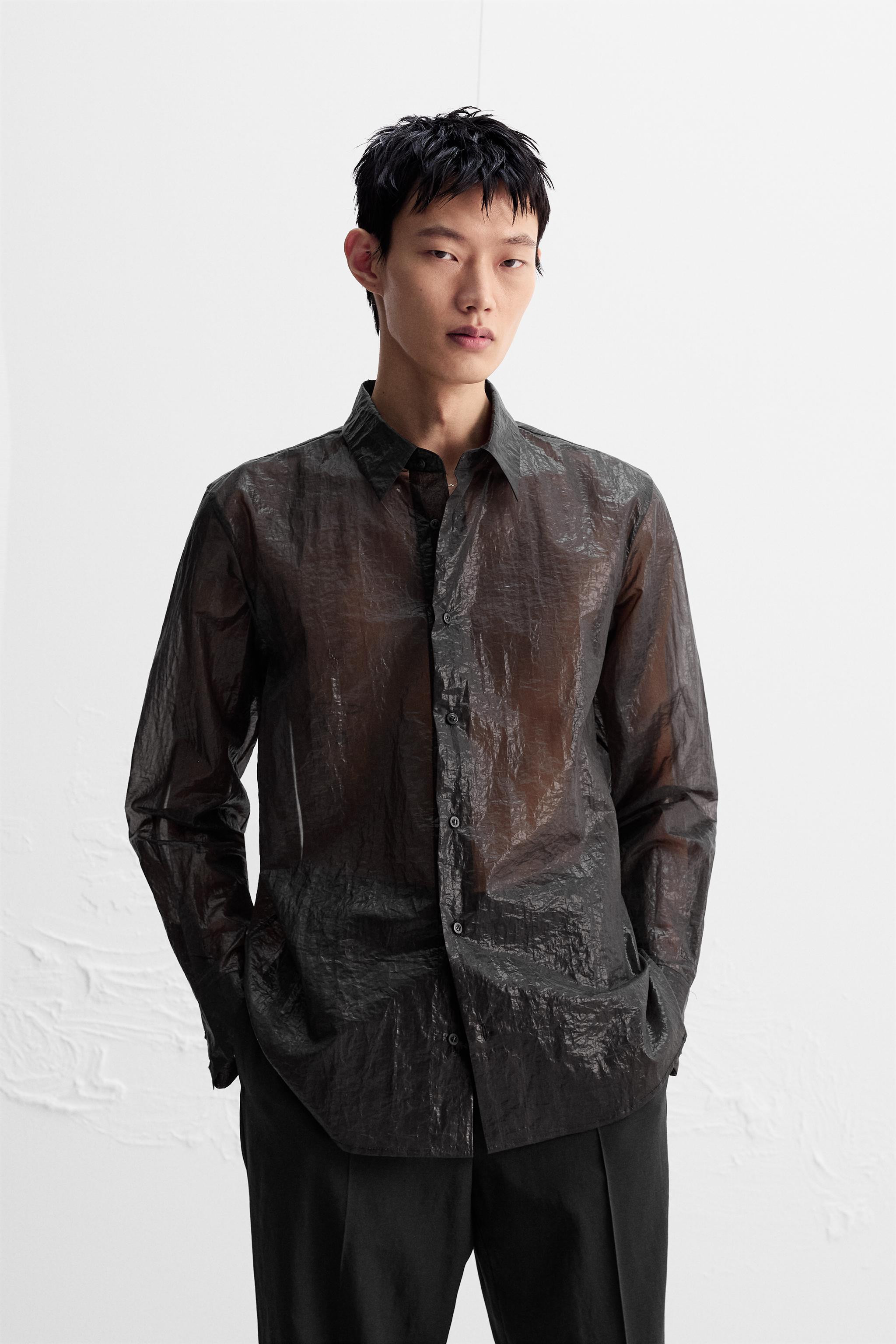 LIMITED EDITION SEMI-SHEER SHIRT | Zara US