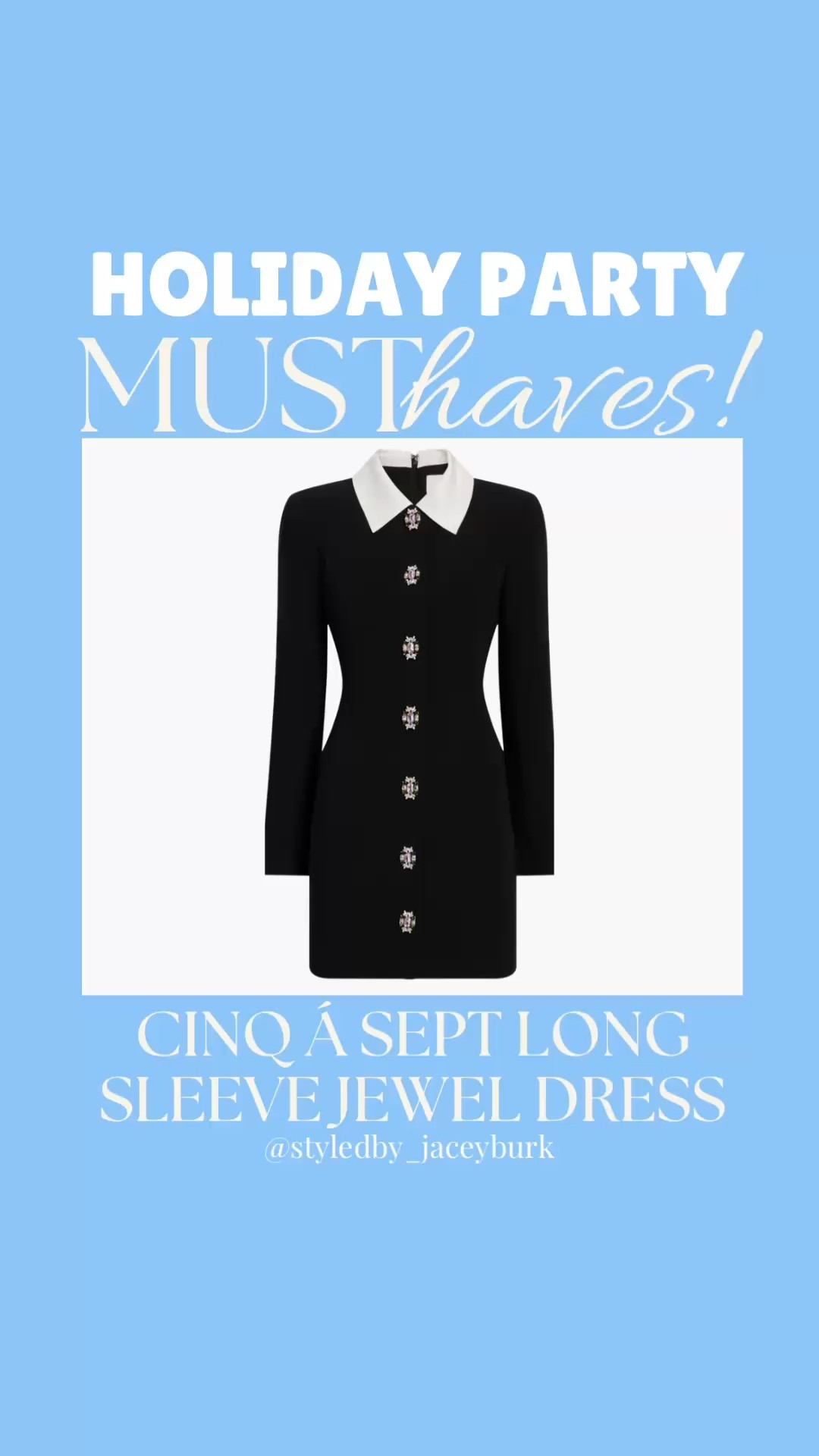 Cutest dress for a holiday party!🖤🙌🏼

#LTKHoliday #LTKootd #LTKstorytime