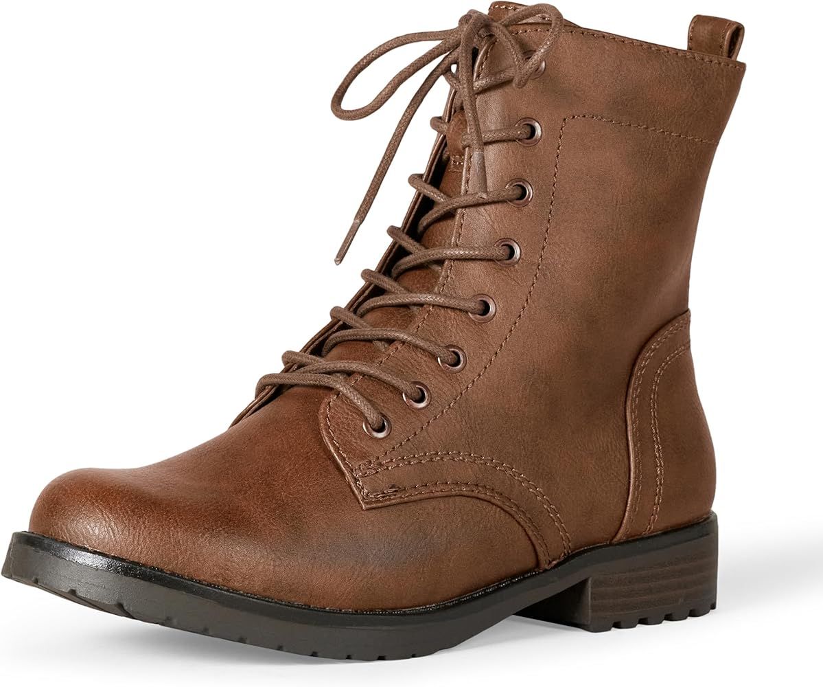 Amazon Essentials Women's Lace-Up Combat Boot | Amazon (US)