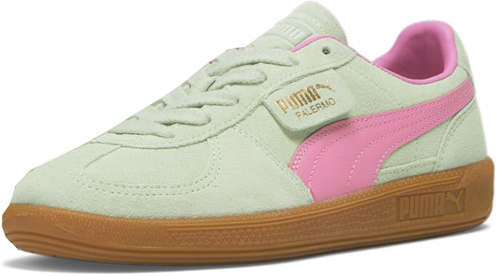 Puma Womens Palermo Lace Up Sneakers Shoes Casual - Green | Amazon (US)
