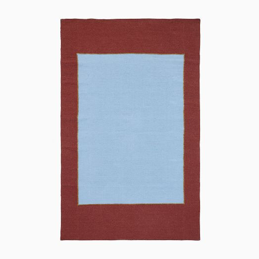Emma Chamberlain Frame Flatweave Wool Rug | West Elm (US)