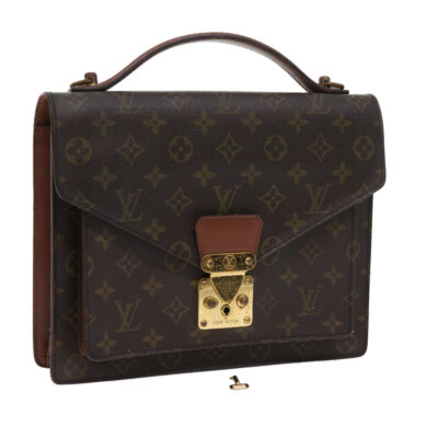 LOUIS VUITTON Monogram Monceau 28 Hand Bag 2way M51185 LV Auth 56936 | eBay US