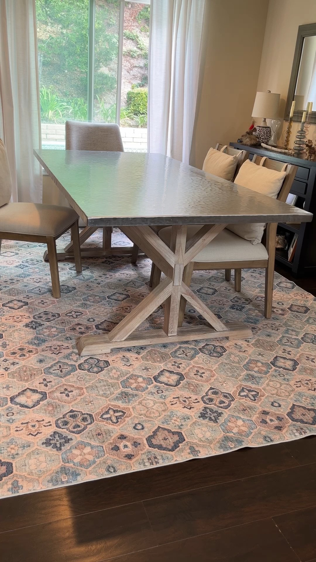 Annie Selk & Dash & Albert make the best rugs! This one is so pretty & much cheaper  than wool because it’s printed, which also makes it easy to clean!  They have washable rugs, indoor/outdoor, cotton & more! Right now is my favorite time to buy them when they are on sale. I have these rugs all over my house inside & out. I love tree striped ones for a coastal vibe! 

#LTKSaleAlert #LTKHome #LTKFamily