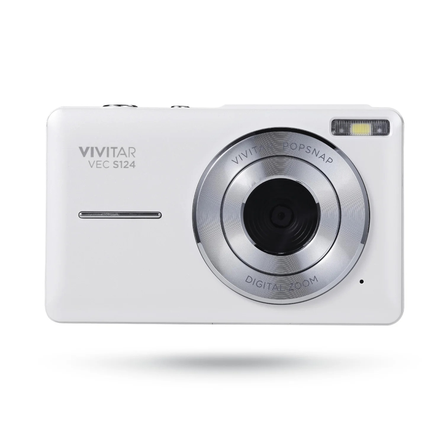 Vivitar Popsnap Compact Digital Camera, White, 16X Zoom, 1080p, Built-in Flash, Micro SD, Slim Li... | Walmart (US)