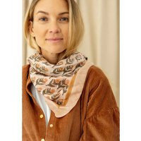 Apaches Collections Fular grande de satén LALAVIDA SIROCCO. Color Rosa | La Redoute ES