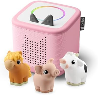 Toniebox 2 My First Farm Bundle for Kids 1+ with Soft and Squeezable Cow, Horse, and Pig - Cloud ... | Amazon (US)