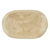 Santa Barbara Design Studio TableSugar Paulownia Wood Dough Bowl, 12 x 7.5-Inch, Natural | Amazon (US)
