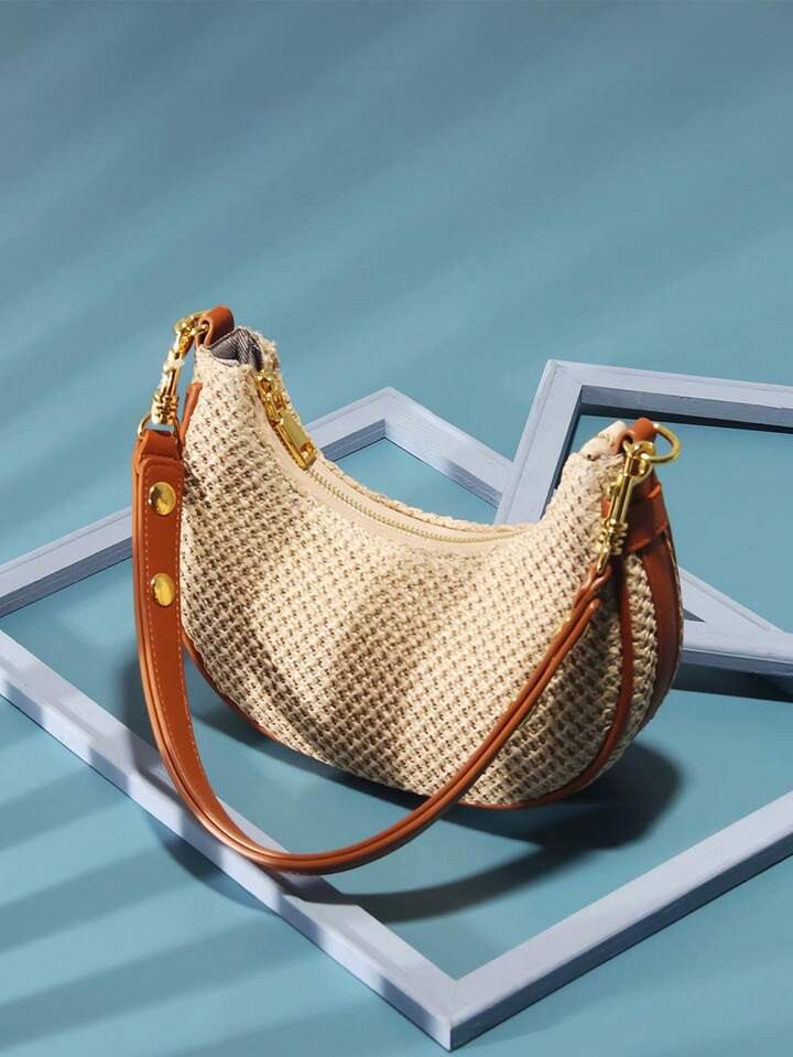 Crochet Tan Bag  | SHEIN