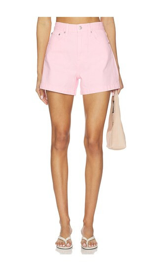 PISTOLA Saige High Rise A Line Short in Pink. - size 30 | Revolve Clothing (Global)