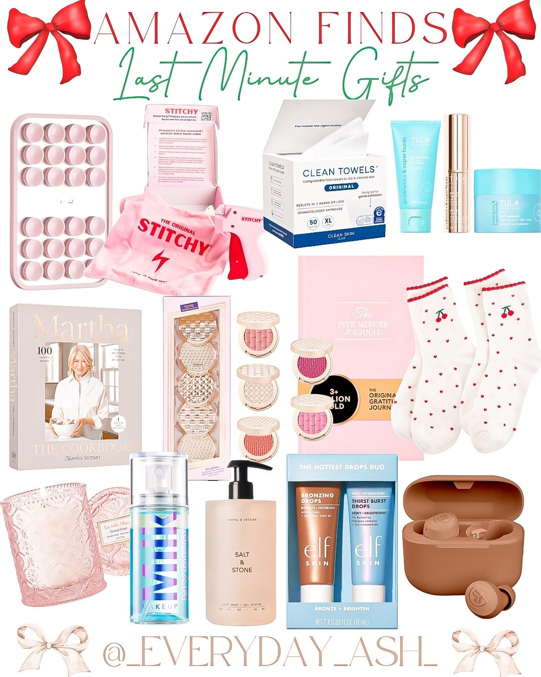 Amazon gifts// last minute for her ❤️🎄

Gifts for her, stocking stuffers , white elephant, Amazon gifts, makeup finds, beauty gifts, Amazon must haves 

#LTKHoliday #LTKBeauty #LTKGiftGuide