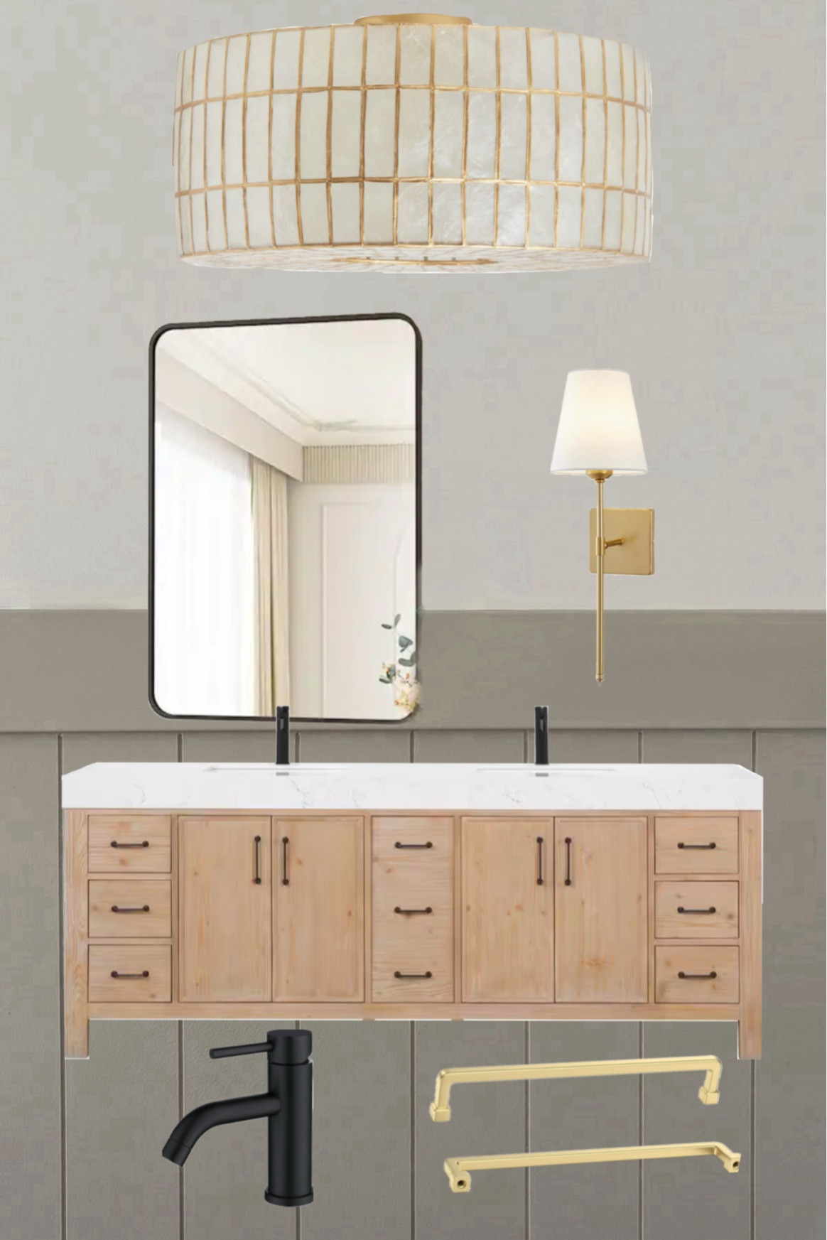 Our bathroom remodel is in full swing! I can’t wait to see everything come together, but until then here’s our curated mood board of everything we’re using! 

#LTKSaleAlert #LTKFindsUnder50 #LTKHome