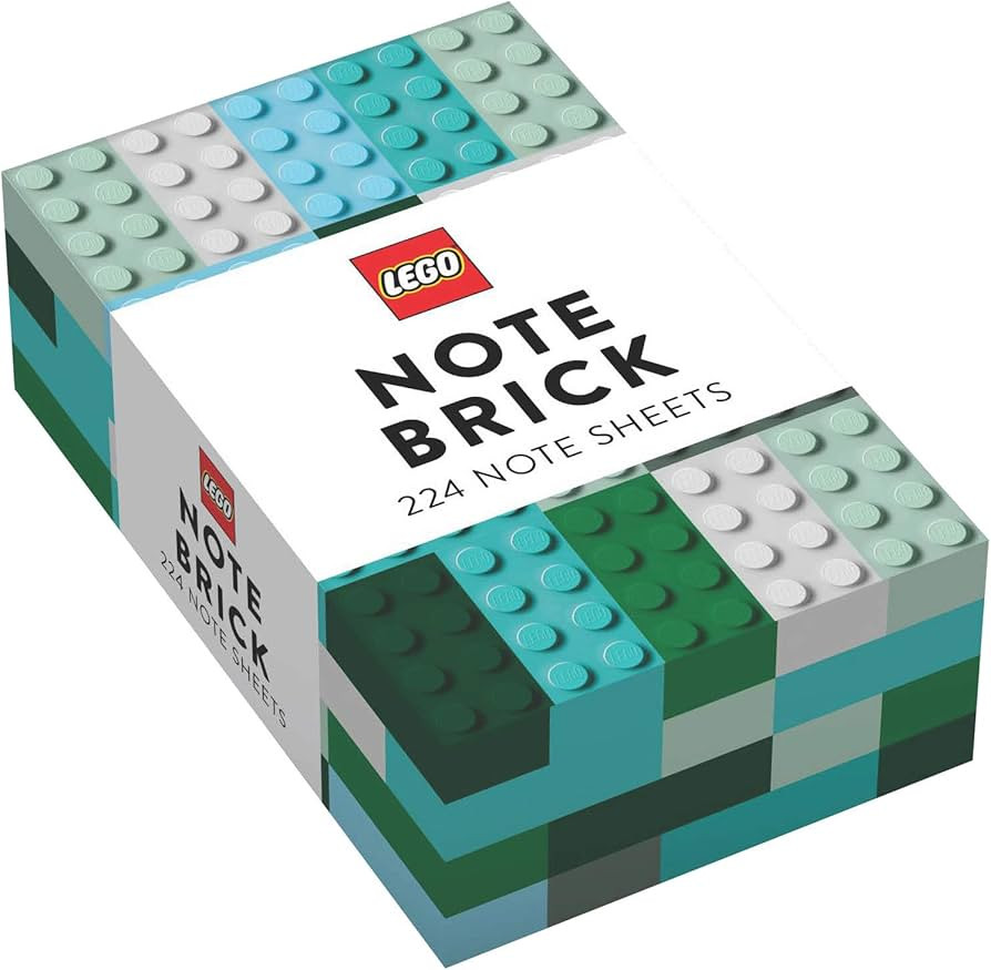 LEGO® Note Brick (Blue-Green) (LEGO x Chronicle Books) | Amazon (US)