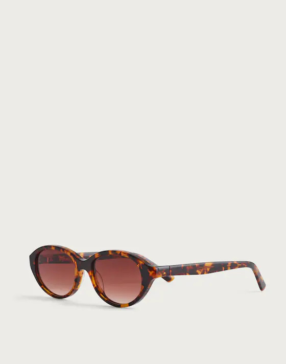The Solina Oval Sunglasses | Madewell