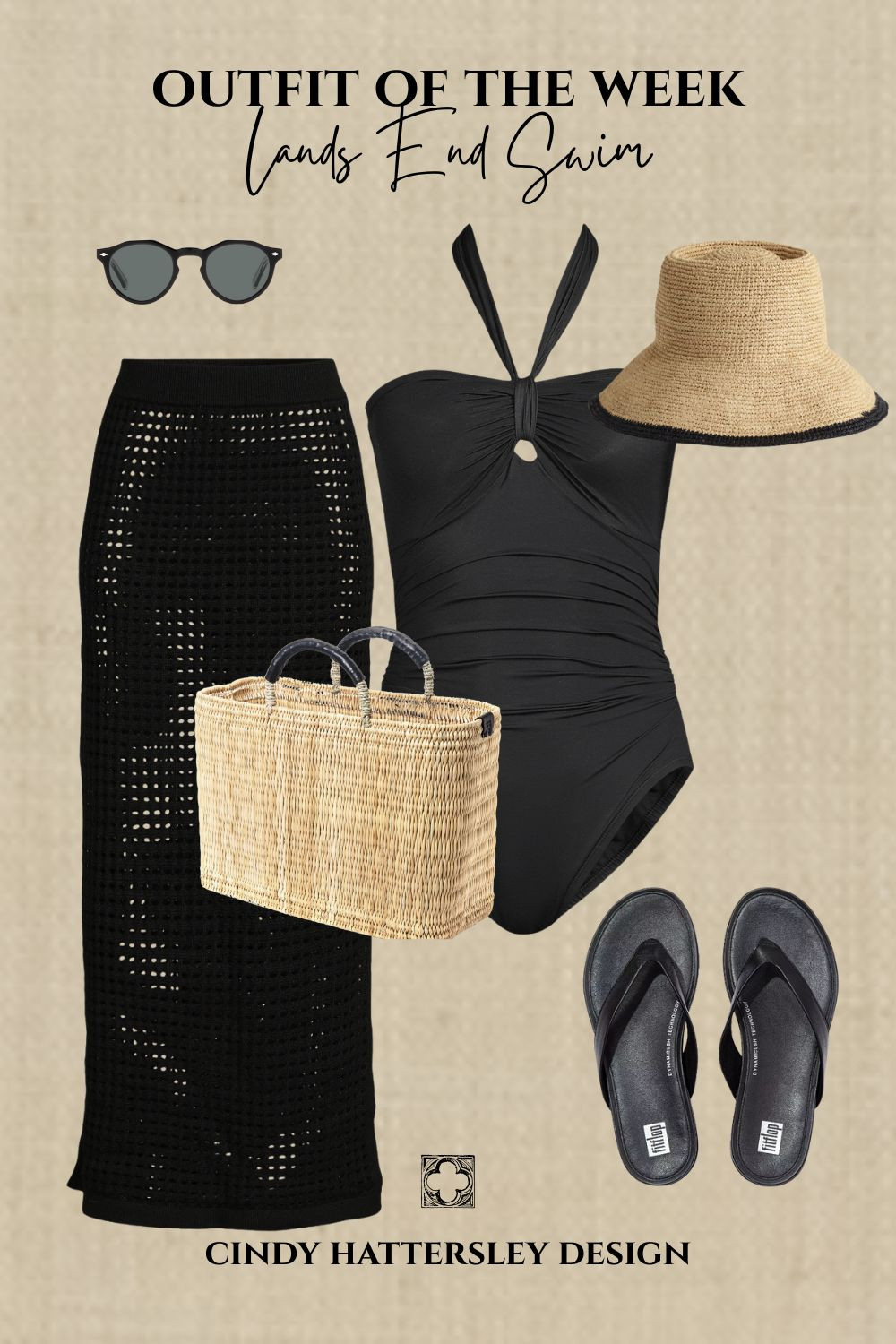 Summer Swimsuit & Coverup Outfit
#swimsuit #coverup 

 #LTKSeasonal #LTKActive #LTKOver40