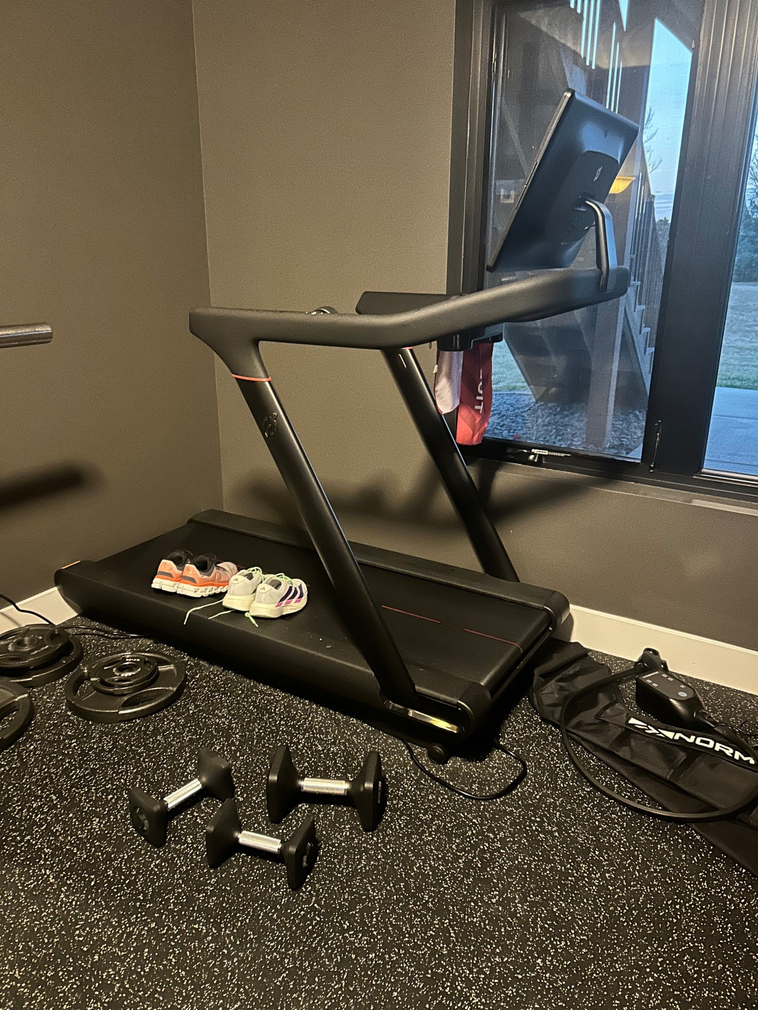 Our peloton treadmill, peloton bike, Peloton dumbbells and gym flooring are all included in the Amazon big spring sale - linked similar compression boots that are on sale too! 

#LTKSaleAlert #LTKHome #LTKfitnessgoals