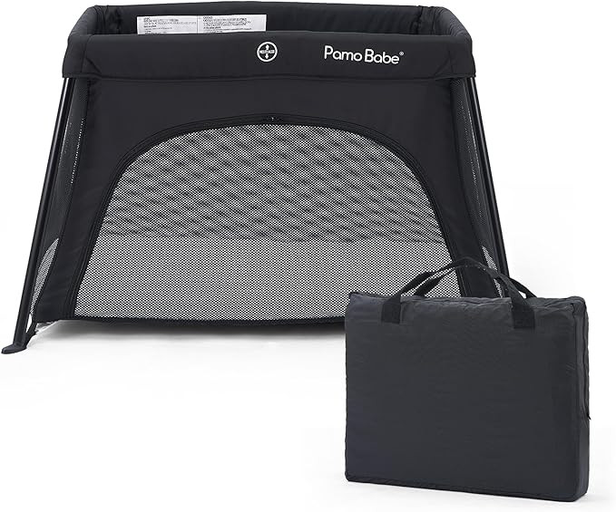 Pamo babe Mini Travel Crib, Portable and Easy to Carry Baby Playard, Lightweight Playard for Baby... | Amazon (US)