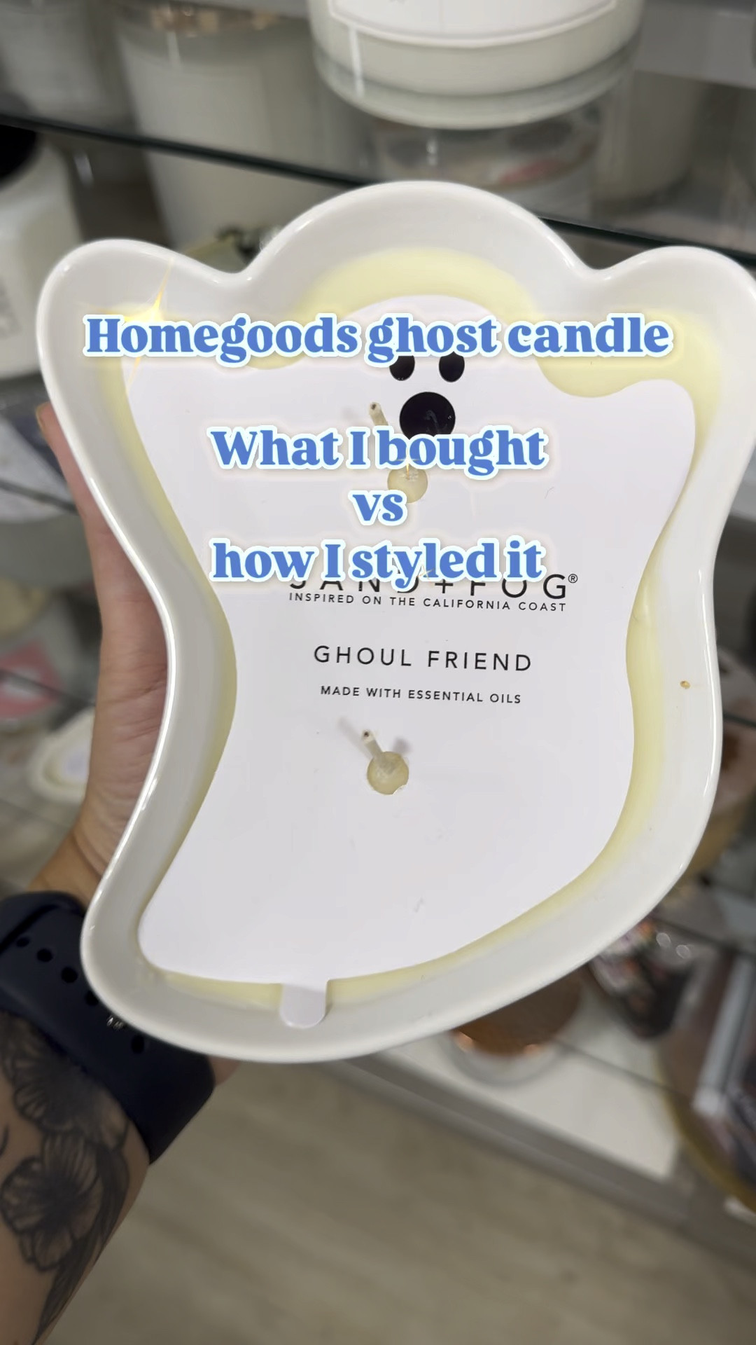 Sand and fog is one of my favorite candle brands to buy at homegoods, Marshall’s and T.J.Maxx! They always have the cutest little containers that can be reused when you’re done burning the candle. 

The scents are always delicious too! Check out some of their other candles linked. 

#halloween #homegoodshalloween #homegoodsobsessed #homegoodsfinds #halloweendecor #halloweenpillows #halloweenblanket #halloweenmug #shopwithme #trendingreels #spooky #spookyseason #pinkhalloween #cutehalloween #mypotterybarn #2024halloweenideas #ikeahack #frametv 

#LTKVideo #LTKFallSale #LTKSeasonal