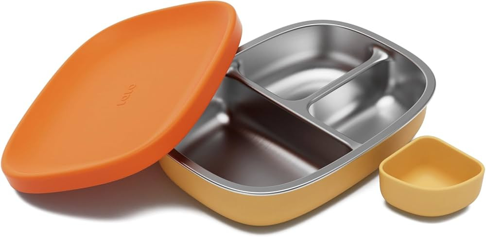 Lalo Bento Box - BPA-Free Bento Box For Kids & Toddlers, Leak-Proof, Dishwasher Safe, Easy to Ope... | Amazon (US)
