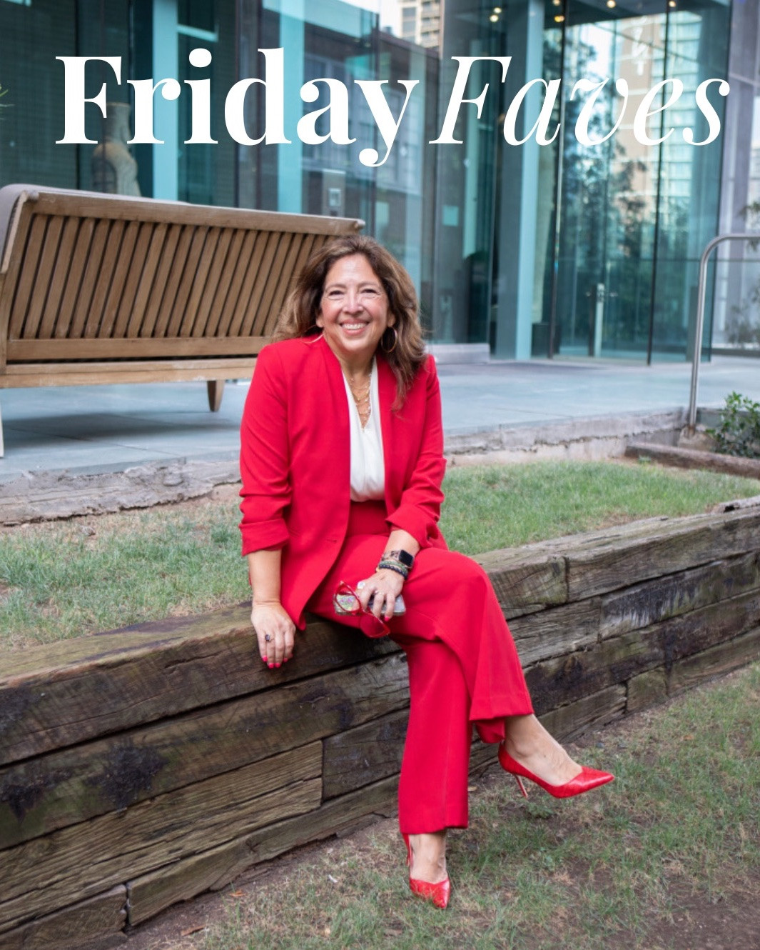 Friday Faves 

Another week, another round of my Friday Faves 🤍 I love sharing pieces I am shopping for clients, buying myself, or sharing with friends. 

Fun tops, jeans, sweater, a skirt, mules, and jewels. All perfect for the transition to fall, and beyond. 

All the pieces are faves honestly. I’ve linked everything for you so it’s easy to shop.

I’m Elisa, a Dallas based wardrobe stylist, consultant, founder of Turnkey Style, and author of The Style Advantage: I Say What HR Can’t. 

I work one on one with professionals as well as with leaders and corporate teams to build authentic executive presence that drives real ROI.

👉🏼 I’m also a mom of two grown boys, a wife, a post-menopausal woman in business, 5’4”, a size 12/14 on the bottom and L on top. 

🙋🏻‍♀️ I’ve been everything from a size 10–18+, which is why fit, function, and real life always come first.

#LTKdayinmylife #LTKWorkwear #LTKMidsize