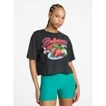 No Boundaries Boxy Cropped Graphic Tee, Women's XXS-XXL | Walmart (US)