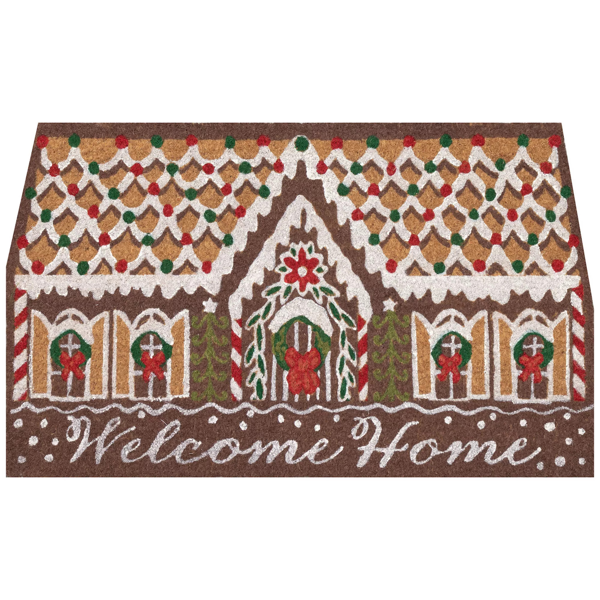 Liora Manne Natura Gingerbread House Welcome Outdoor Mat | Kohl's
