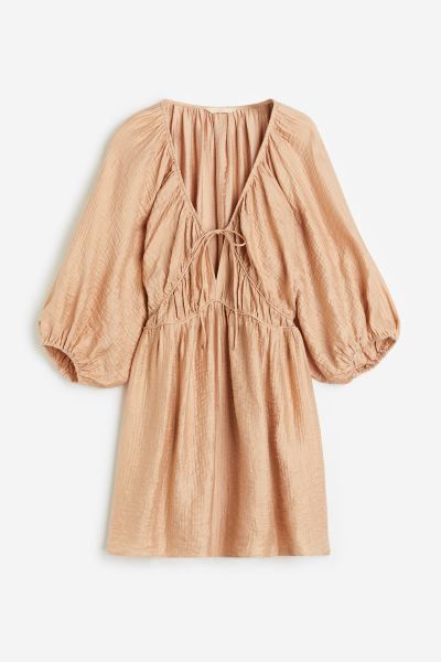 Oversized lyocell-blend dress | H&M (UK, MY, IN, SG, PH, TW, HK)