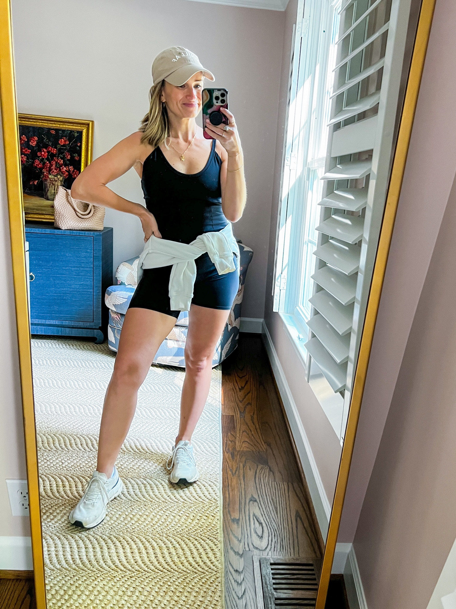 I love this workout onesie! It’s part of the Nordstrom sale, but I actually found it cheaper at Zappos — and fully stocked. There is also a maternity version I found on Amazon, so I linked that too. 

I have the FP Movement one and sized up to a medium for my bump, but it’s still little loose up top so I may exchange for a size small since it’s so stretchy! 

#LTKbump #LTKunder100 #LTKxNSale