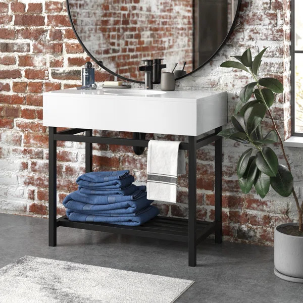 Whittier 36” Single Bathroom Vanity Set | Wayfair North America