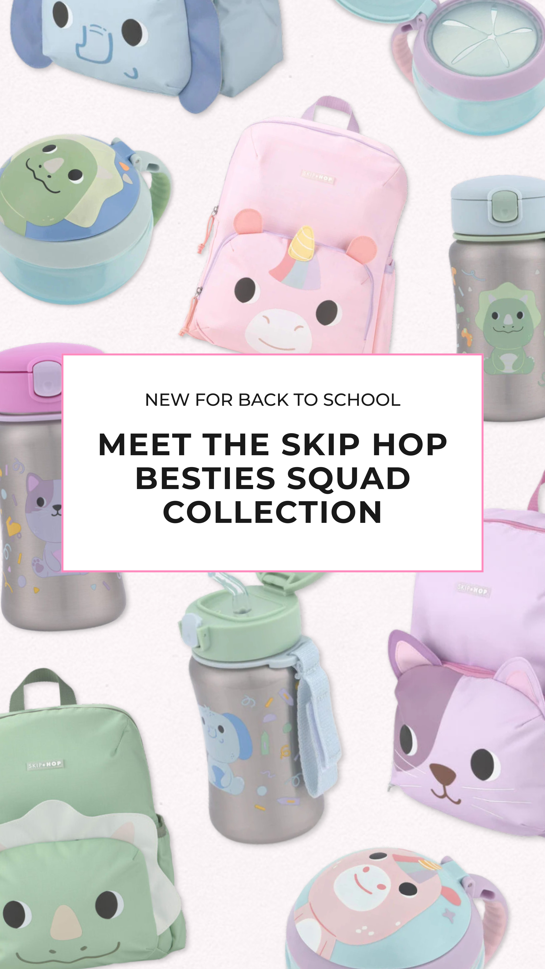Your little one can walk into school wearing their bestie on their back with the NEW Skip Hop Besties Squad Collection! 

 #LTKU #LTKKids