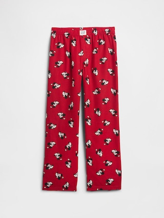 GapKids × Disney Mickey Mouse 100% Recycled PJ Pants | Gap Factory