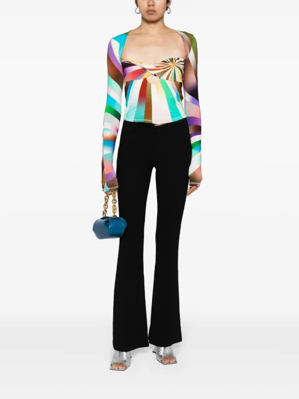 Divy ray-print top | Farfetch Global