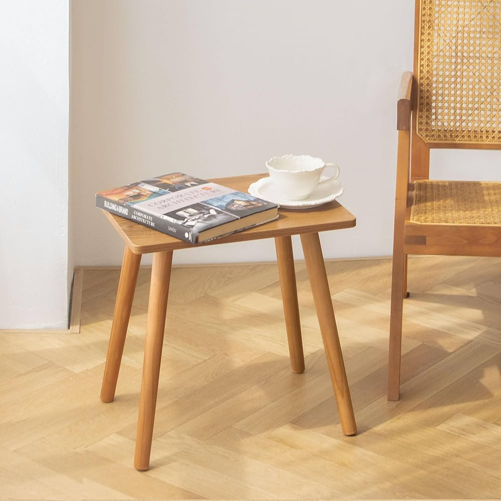 AWASEN Mid Century Modern Side Table, Small End for Living Room Bedroom Office Small Spaces, Mode... | Amazon (US)