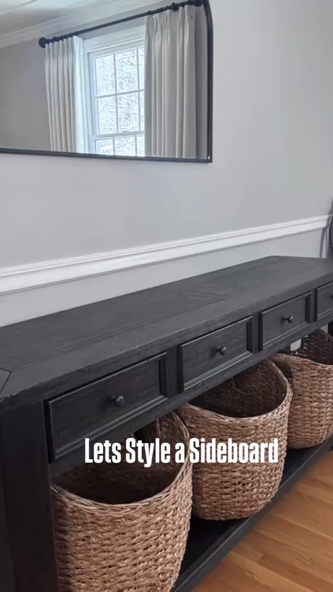 All it takes is a few classic pieces that you love. Don’t over decorate it, and don’t overthink it. It’s that easy. 🔗🛒 Drop the word “table” below for all the product links on my LTK. 

#reels #sideboardstyle #homedecor #home #decorate