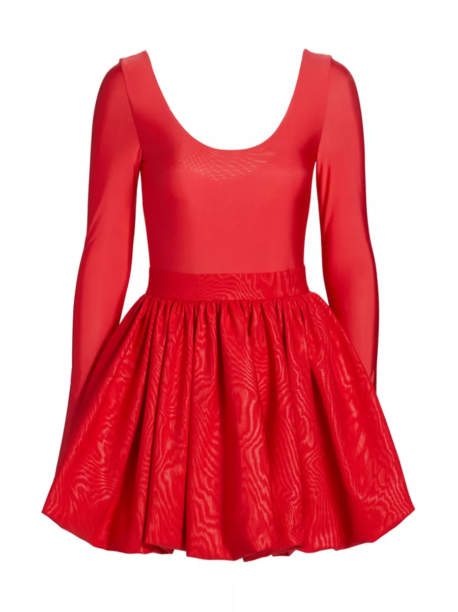 Chara Bubble-Hem Minidress | Saks Fifth Avenue