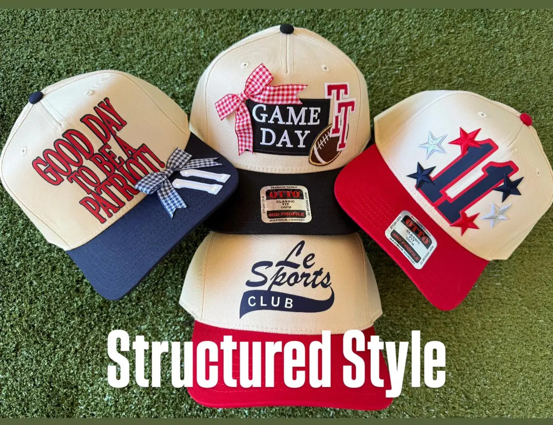 Custom Game Day Trucker Hat, Personalized Baseball Cap | Etsy (US)