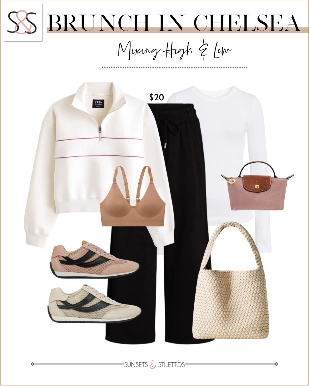 A half zip with black pants is a great way to dress up your work outfit. Add neutral sneakers for a polished look!

Sunsets and Stilettos, workwear, spring outfit

#LTKWorkwear #LTKOver40 #LTKSeasonal