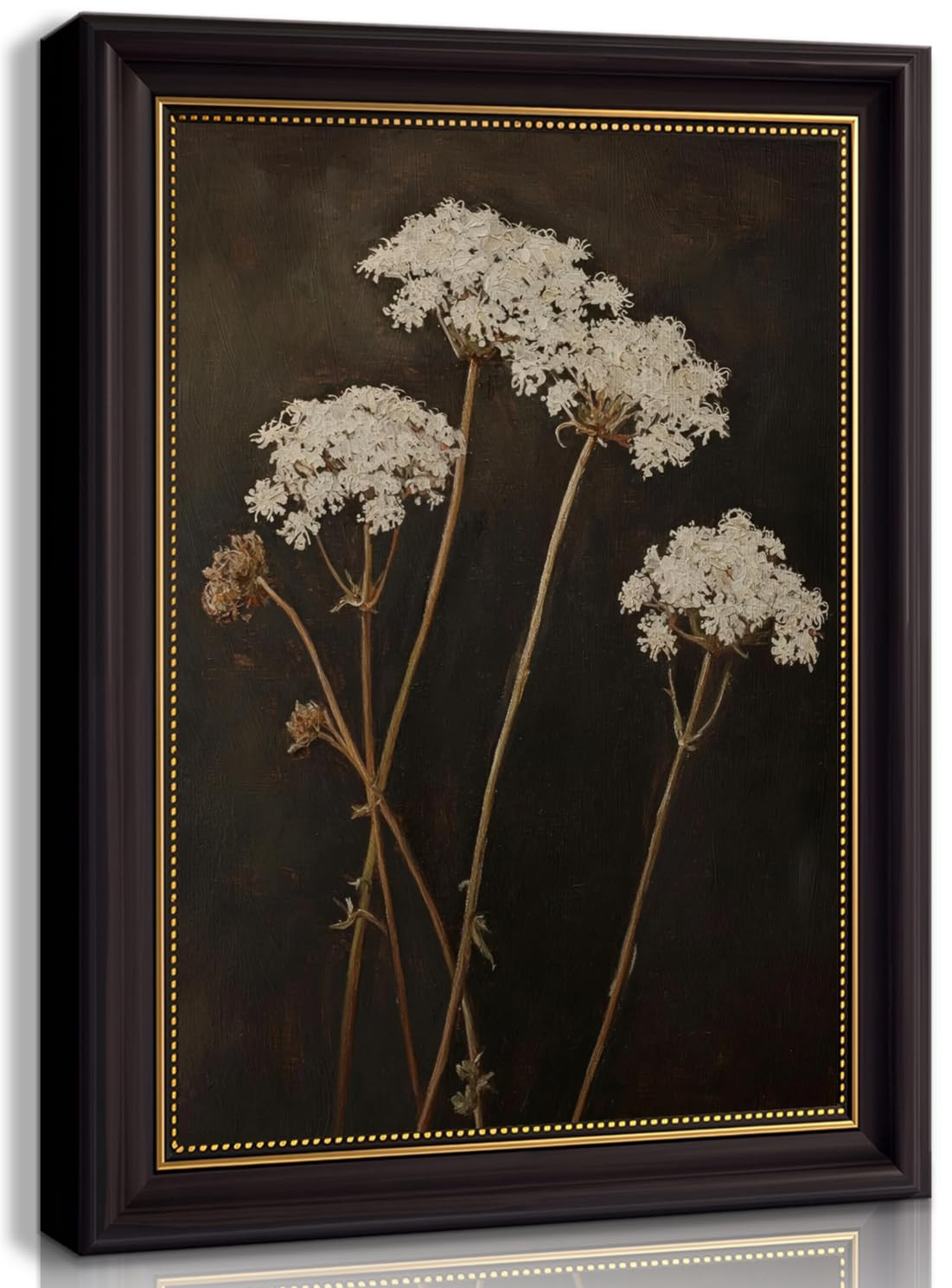 Vintage Frame Wall Art Farmhouse Retro Flora Painting Picture Wall Decor Retro Moody Plant Aesthe... | Amazon (US)
