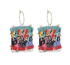 Dangle Earrings Acrylic Trendy Drop Earrings for Women | TS Album-themed Heart Earrings | Concert... | Amazon (US)