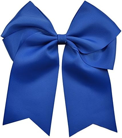 Funny Girl Designs Extra Large Classic Elastic Ponytail Uniform Cheer Bow - Choose Your Color! | Amazon (US)