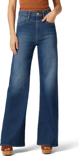 The Goldie High Waist Wide Leg Palazzo Jeans | Nordstrom