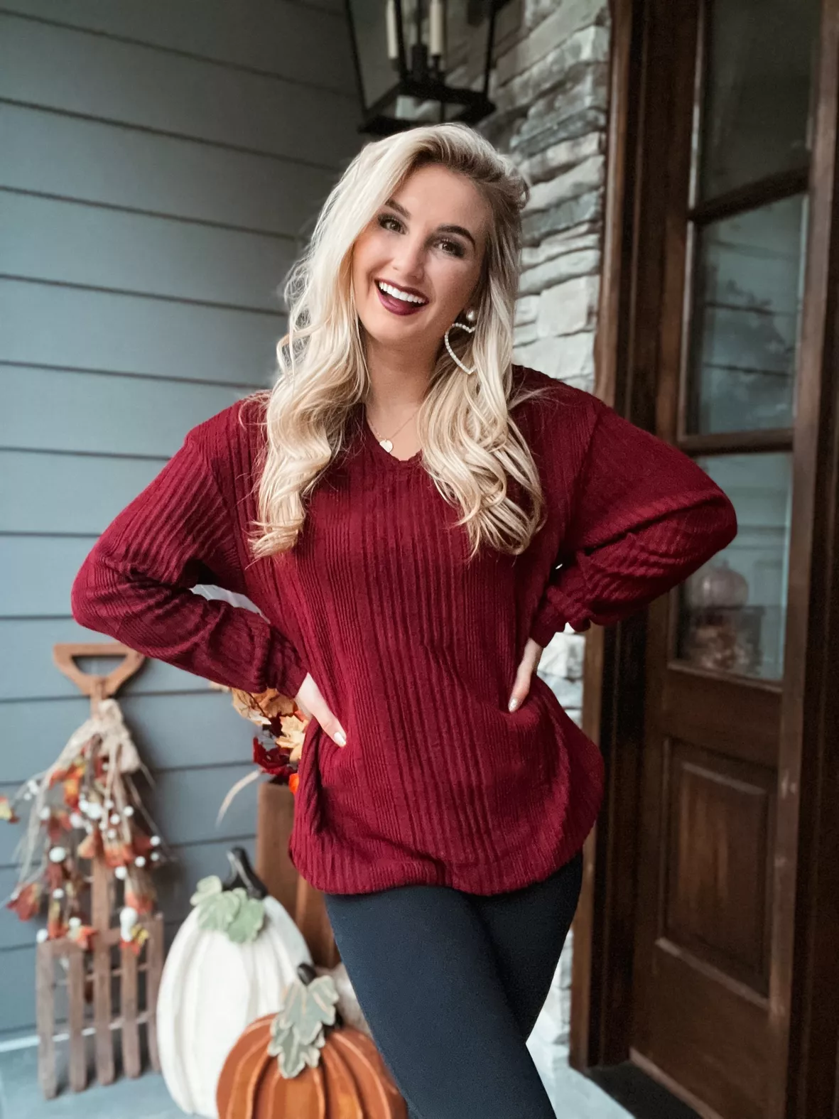 Women's Long Sleeve Tunic Sweaters